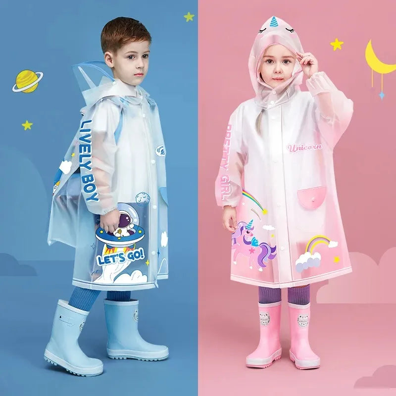 Fantasy raincoat for children multivariant-0